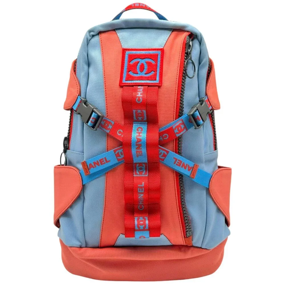 Chanel Sport Pink & Blue Backpack 2002-03